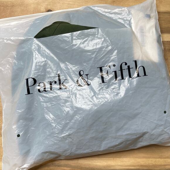 NWT Park & Fifth Brodie Dress Women's Size Medium Olive Green - Picture 7 of 7